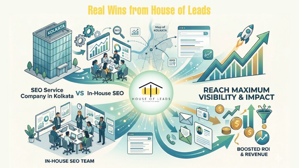 SEO Service Company in Kolkata | Real Wins from House of Leads