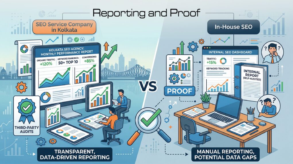 SEO Service Company in Kolkata | Reporting and Proof