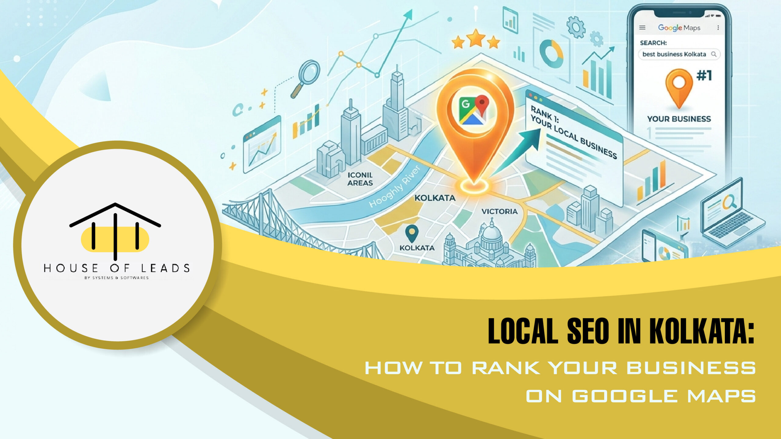 Read more about the article Best SEO Company In Kolkata: How to Rank Your Business on Google Maps