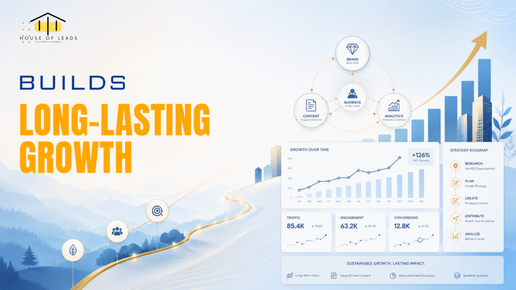 content marketing services agency | Builds Long-Lasting Growth