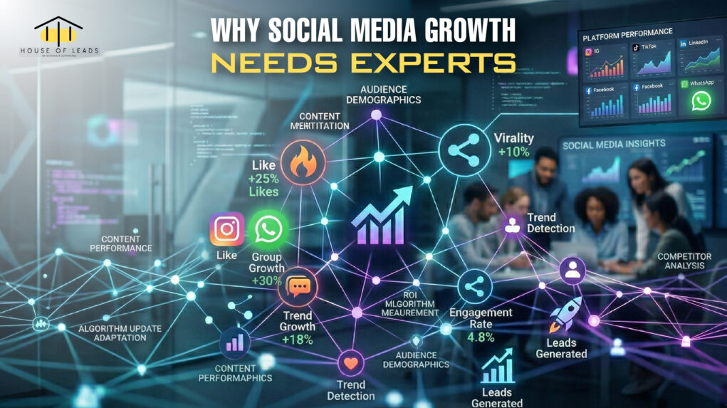 Social Media Marketing Agency | Why Social Media Growth Needs Experts