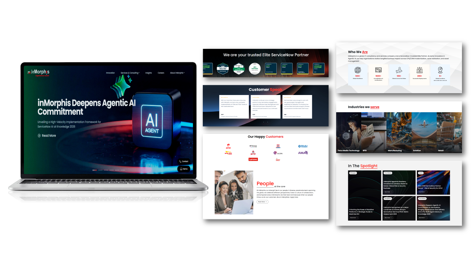 Inmorphis | content marketing services portfolio