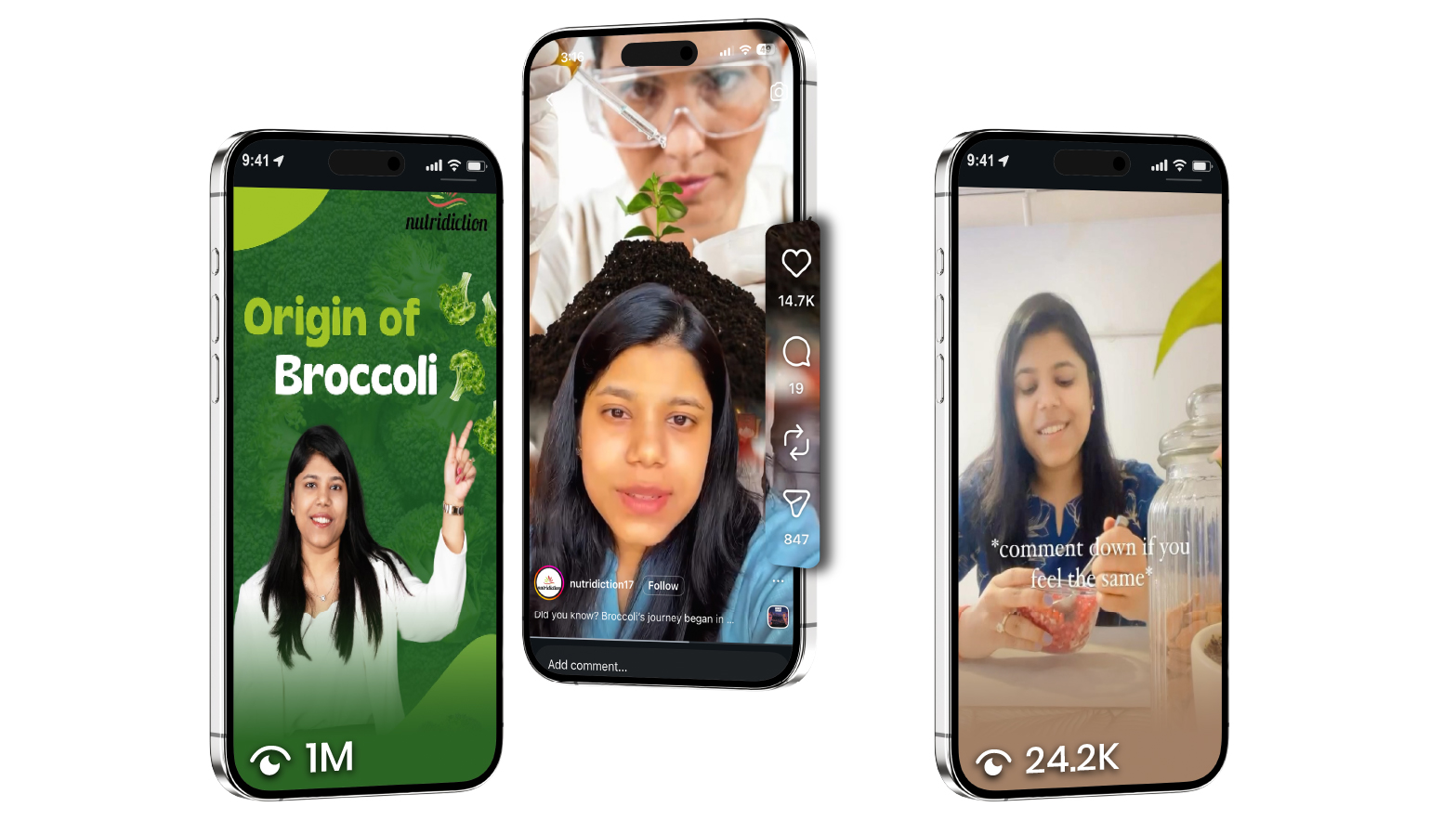 Nutridiction | social media portfolio