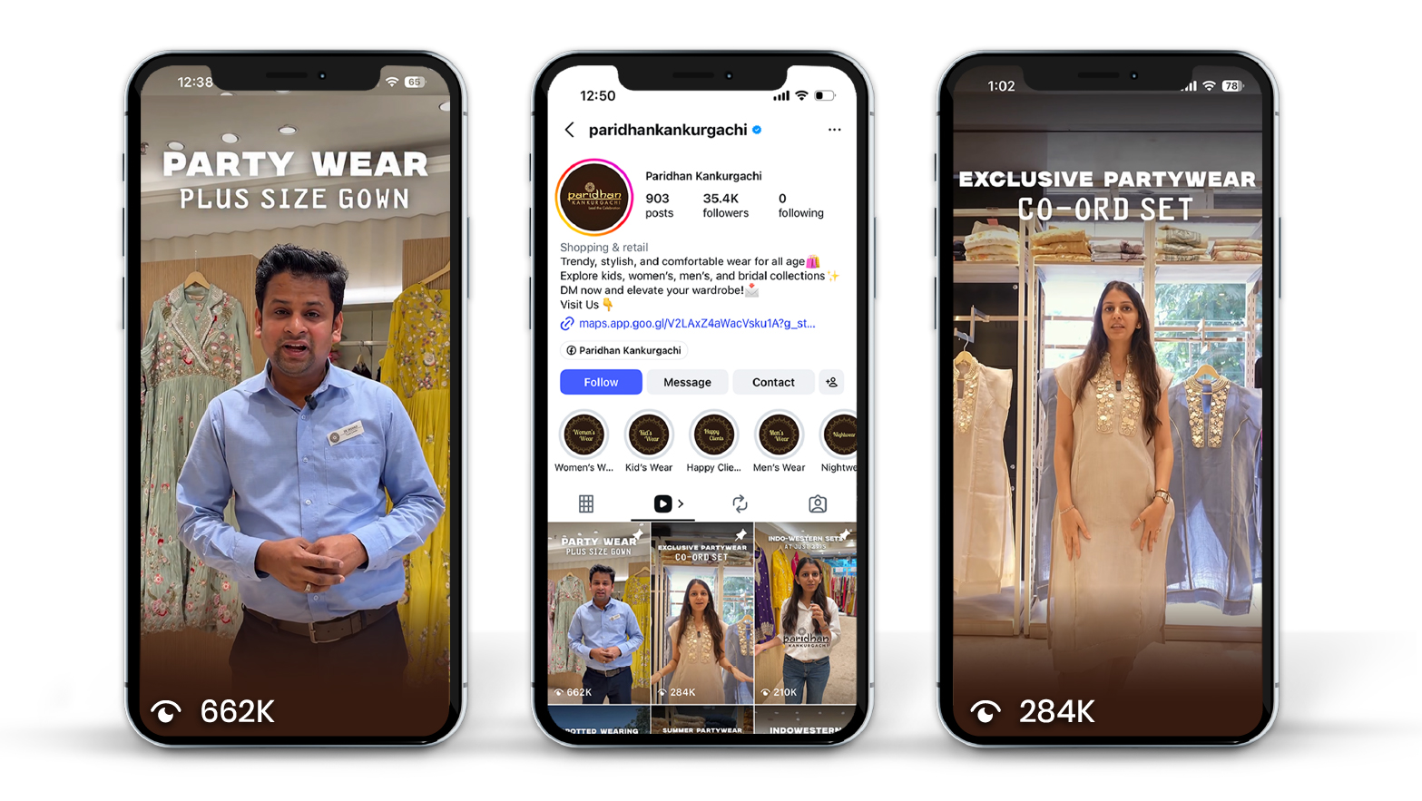 Paridhan | social media portfolio