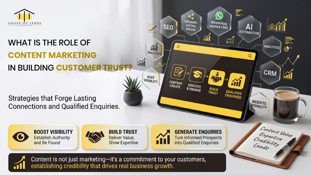 Online marketing | What Is the Role of Content Marketing in Building Customer Trust