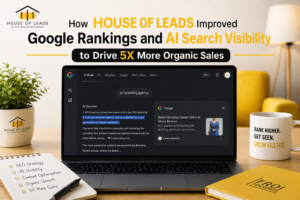 Read more about the article How House of Leads Improved Google Rankings and AI Search Visibility to Drive 5X More Organic Sales